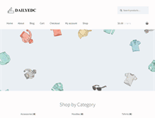 Tablet Screenshot of dailyedc.com